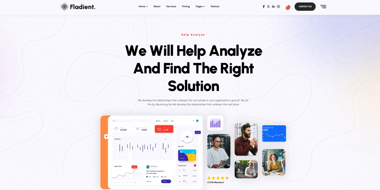 Image gallery marquee